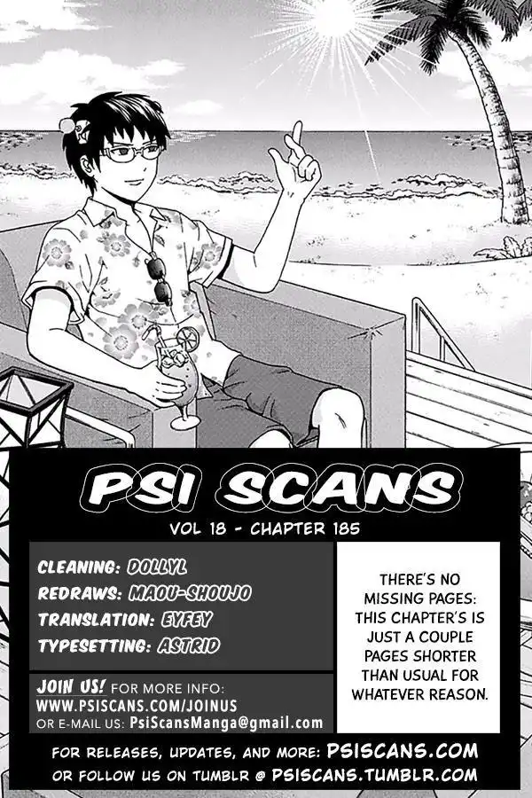 Saiki Kusuo no Psi Nan Chapter 185 1